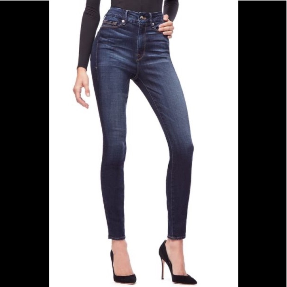 Good American Good Legs Skinny Jeans Denim